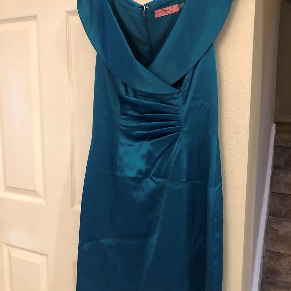 Eliza J Satin Dress